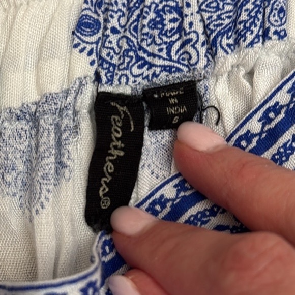 Flowy and lightweight wide leg beach cover up pants size xs - Picture 10 of 13